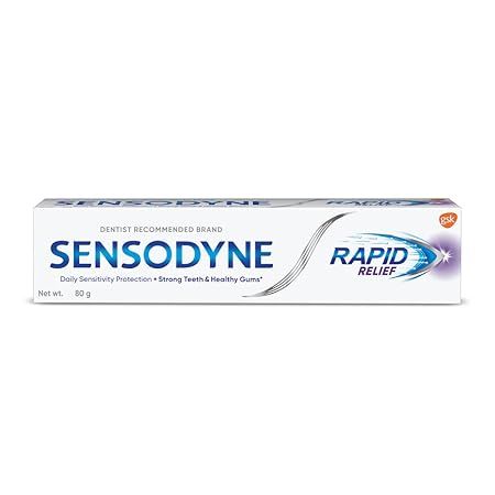 Sensodyne Rapid Relief Sensitive Toothpaste - 80g (210)