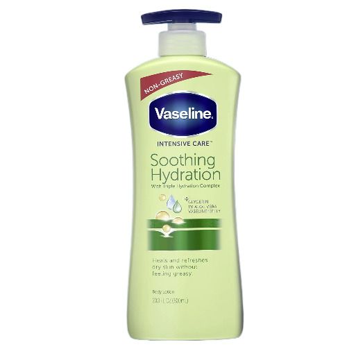 Vaseline Intensive Care Soothing Hydration Body Lotion (Green) - 600ml 