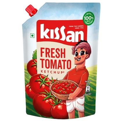 Kissan Fresh Tomato Ketchup Pouch - 850G