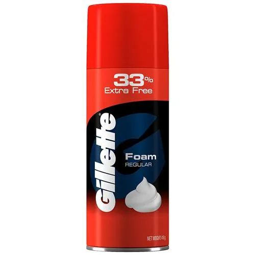 Gillette Shaving Foam Regular (RED) - 418g (275)