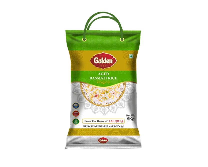 Lal Qilla Golden Chapp Aged Basmati Rice (PONA) - 5kg