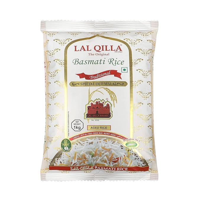 Lal Qilla Traditional Basmati Rice (SABUT) - 1kg