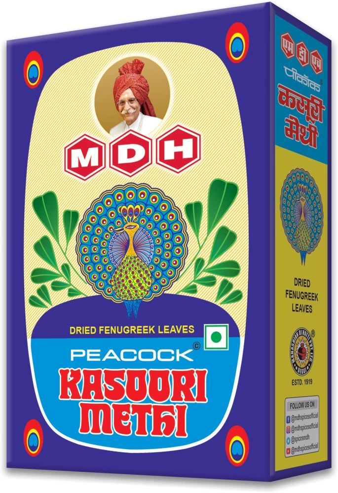 MDH Peacock Kasoori Methi - 25gm (30)