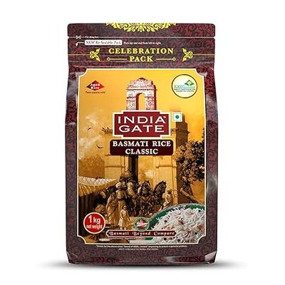 India Gate Basmati Rice Classic - 1kg