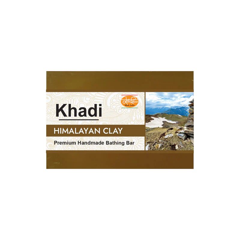 Khadi Handmade Soap, Himalayan Clay - 125g