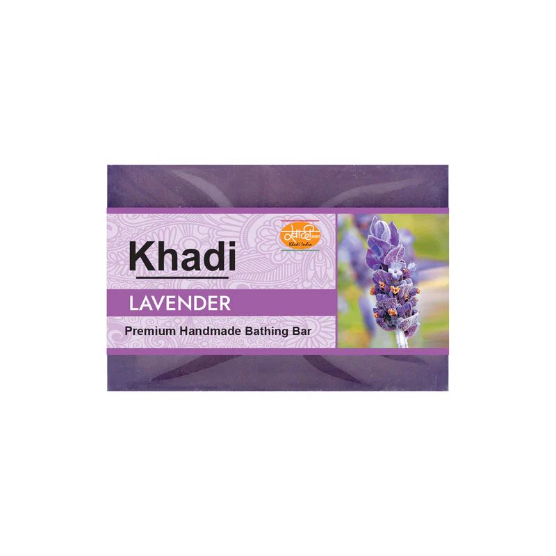Khadi Handmade Soap, Lavender - 125g