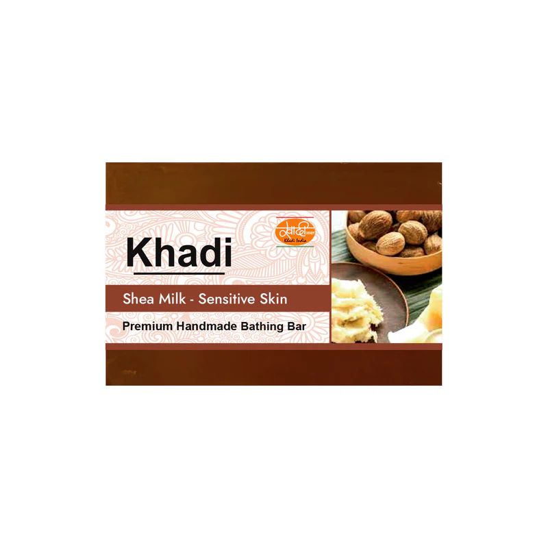 Khadi Handmade Soap, Shea Milk - 125g