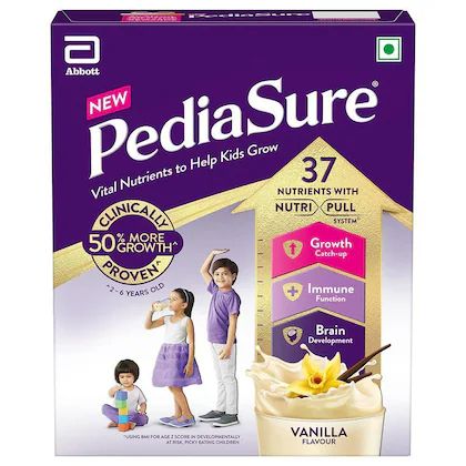 Pediasure Vanilla Flavoured Health &amp; Nutrition Drink Powder - 950g (1785)