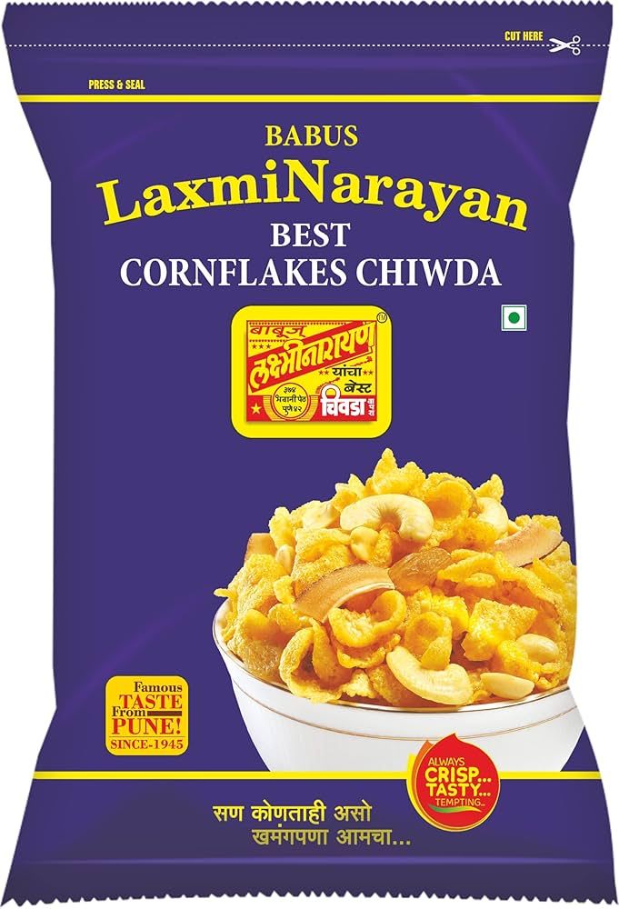 Laxmi Narayan Cornflacks Chidwa - 400gm