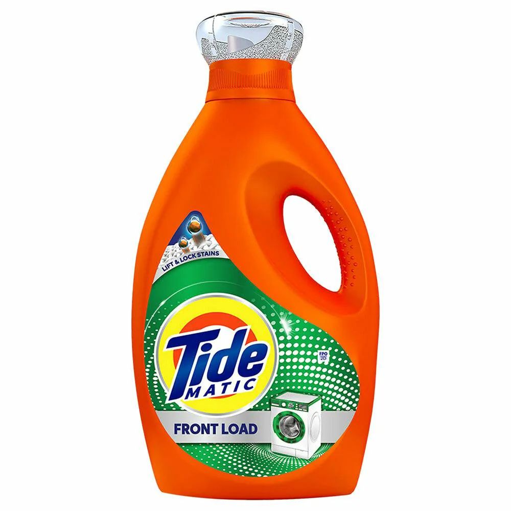 Tide Matic Front Load Liquid Detergent Bottle - 850ml (195)