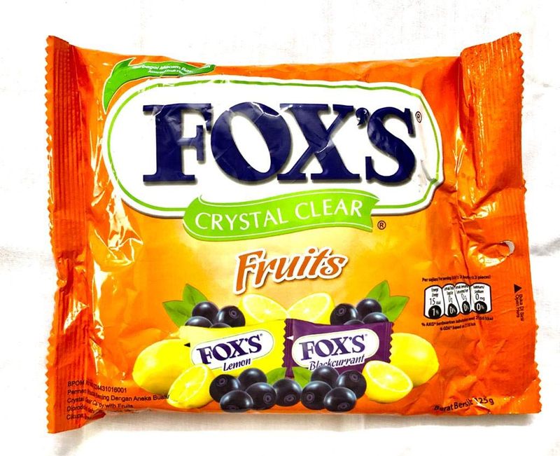 Foxs Candy Fruits Flavour 90gm