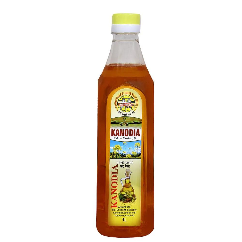 Kanodia Yellow Mustard Oil - 1LTR