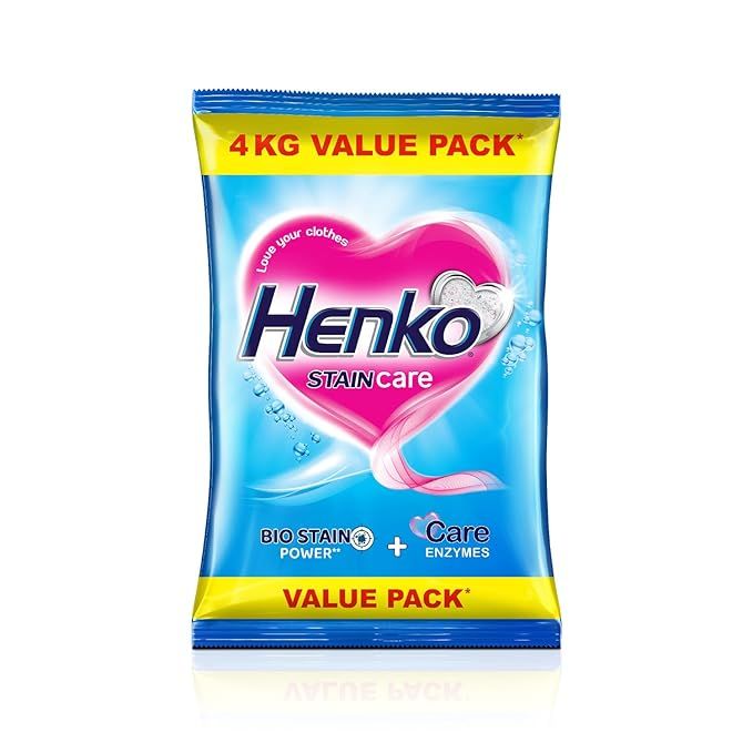 Henko Stain Care Detergent Powder - 4kg Henko Stain Care Detergent Powder - 4kg
