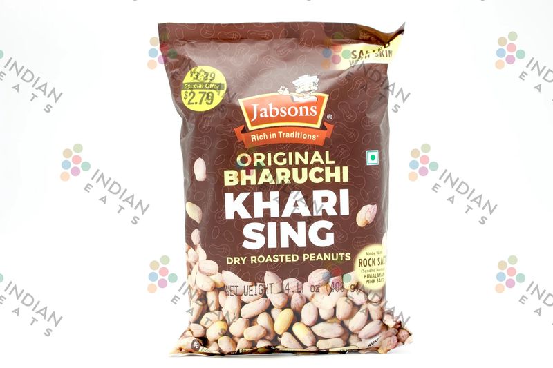 Jabsons Original Bharuchi Khari Sing Dry Roasted Peanuts -200g