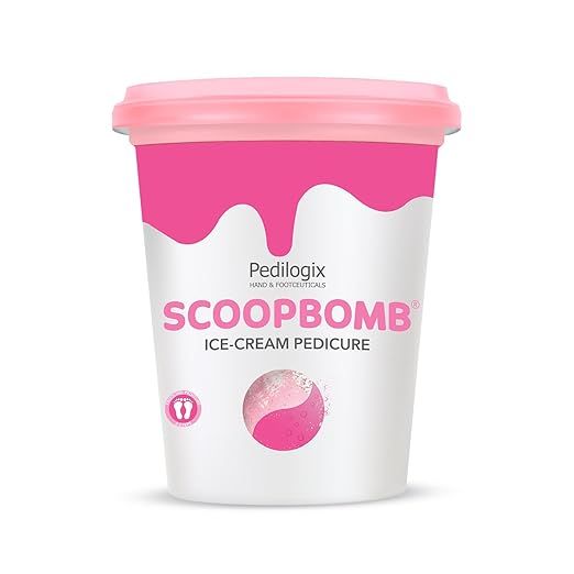 O3+ Scoopbomb Ice Cream Pedicure &amp; Menicure Kit - 100g+10ml (499)