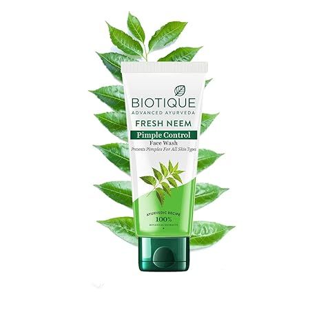 Biotique Fresh Neem Pimple Control Face Wash - 150ml (205)