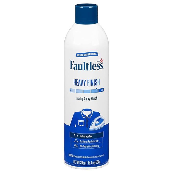 Faultless Heavy Finish Starch Spray - 567gm