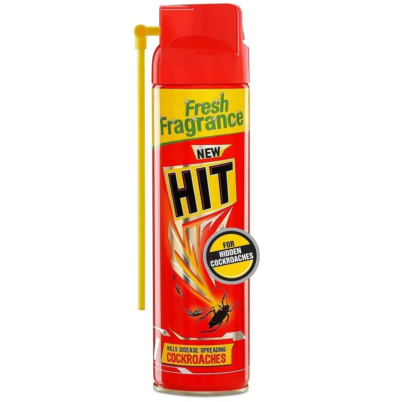 HIT RED Insect Killer Spray for Hidden Cockroaches - 625ml (260)