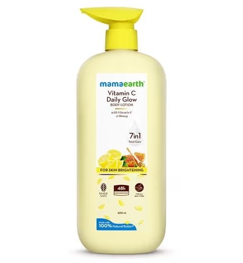 Mamaearth Vitamin C Daily Glow Body Lotion - 400ml (469)