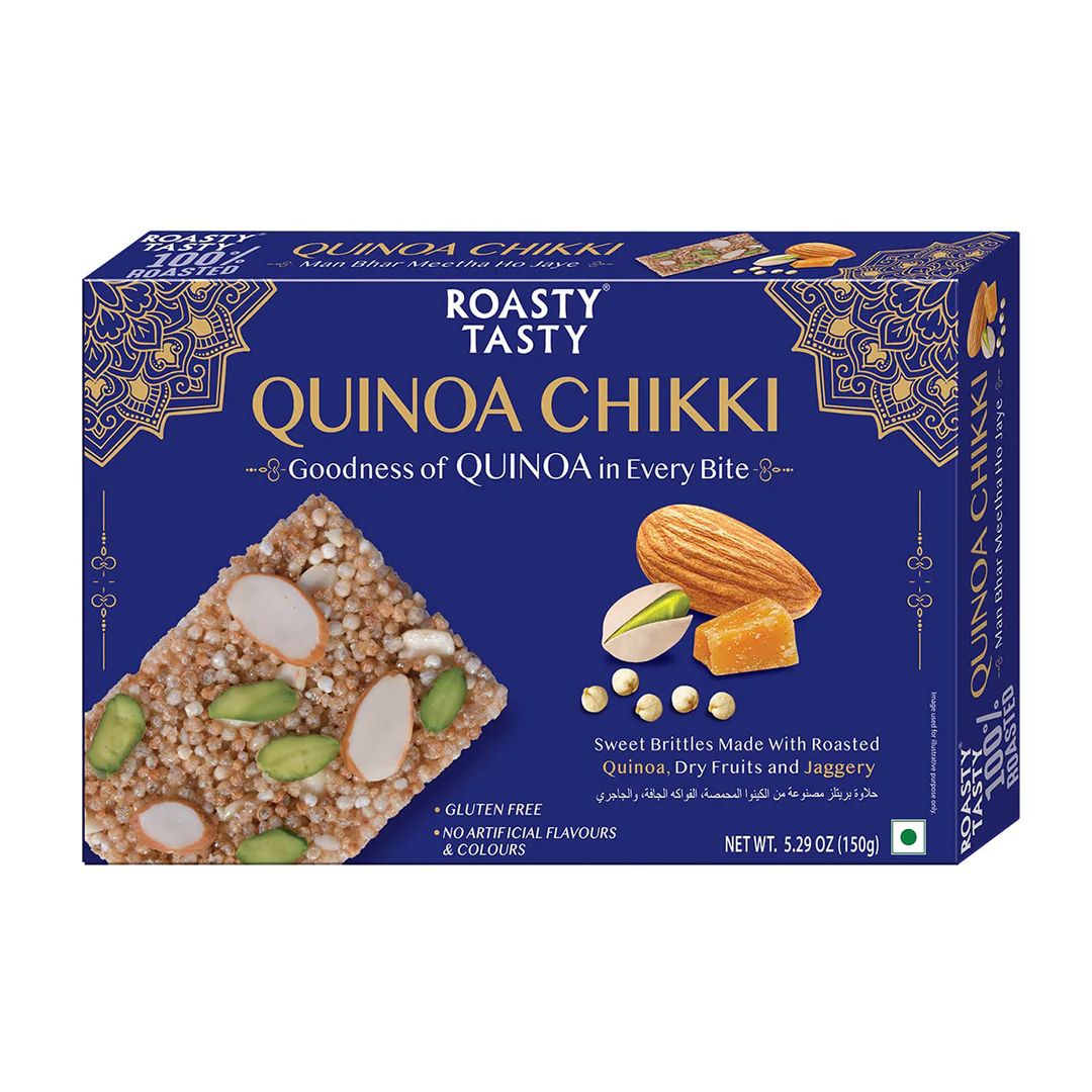 Roasty Teasty Quinoa Chikki 150g