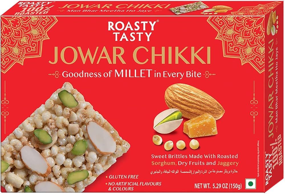 Roasty Tasty Jawar Chikki 150g