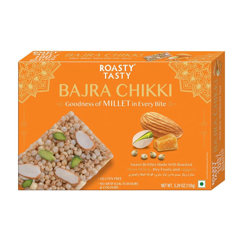 Roasty Teasty Bajra Chikki 150g