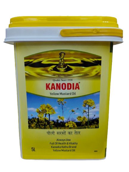 Kanodia Yellow Mustard Oil - 5LTR