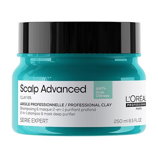Loreal Professionnel Scalp Advanced ANTI-Grass Oiliness Hair Masque - 250ml (1190)