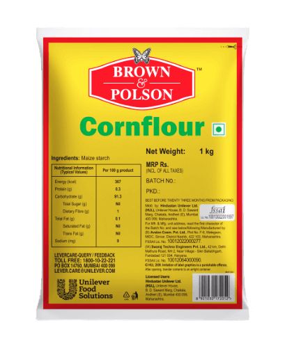 Brown and Polson Corn Flour - 1kg