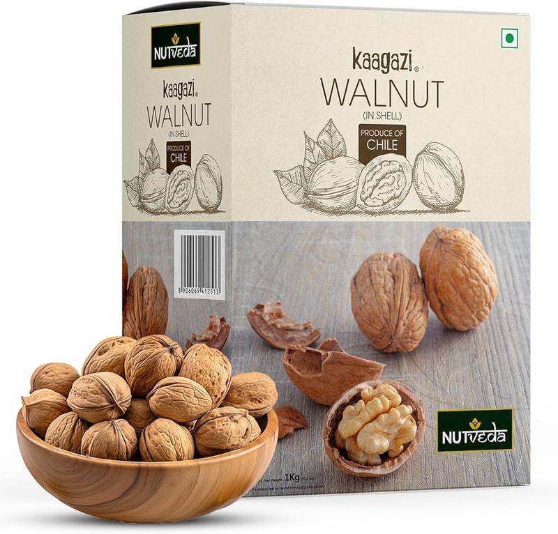 Nutveda Chilean Walnut In Shell 1kg