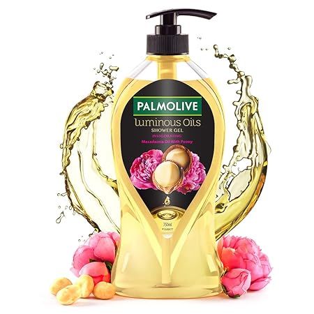 Palmolive Luminous Oils Shower Gel With Macadamia Oil &amp; Peony - 750ml (660)