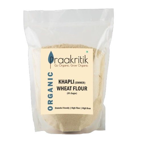 Praakritik Organic Khapli Wheat Flour - 1kg
