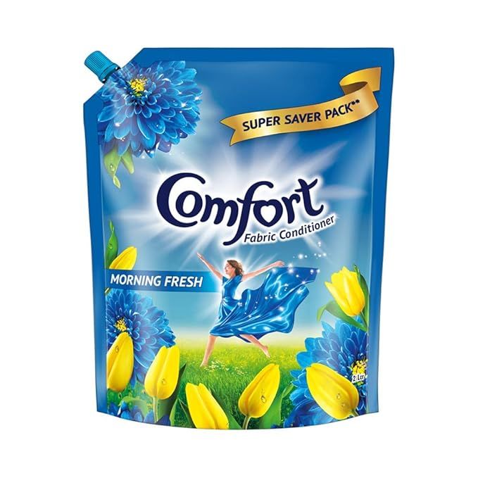 Comfort Fabric Conditioner, Morning Fresh (Blue) - 2LTR Pouch