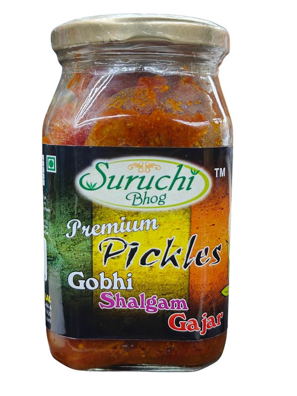 Suruchi Gobhi Gajar Shalgam Pickle - 400gm