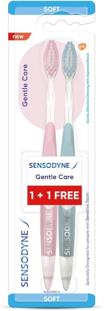 Sensodyne Gentle Care Toothbrush, Soft - Pack of 2
