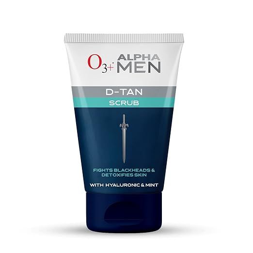O3+ Alpha Men D-Tan Face Scrub - 50ml (155)