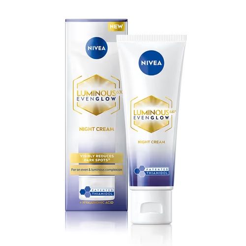 Nivea Luminous Even Glow Night Cream - 40ml (499)