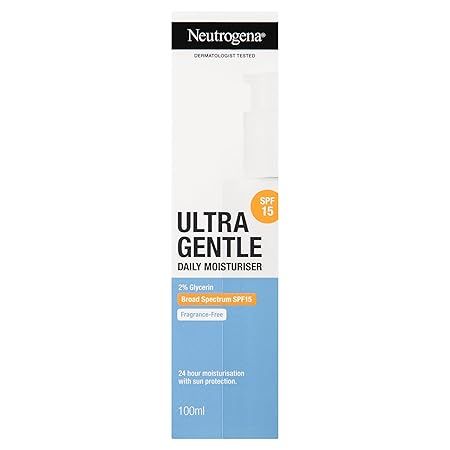 Neutrogena Ultra Gentle Daily Moisturiser SPF 15 - 100ml (800)