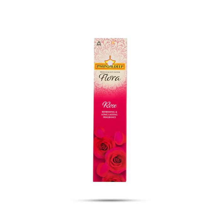 Mangaldeep Flora Rose Agarbatti - 100g
