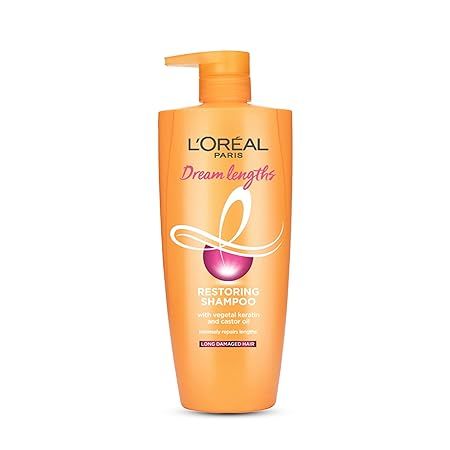 Loreal Dream Lengths Restoring Shampoo For Long Damaged Hair - 1LTR (1149)