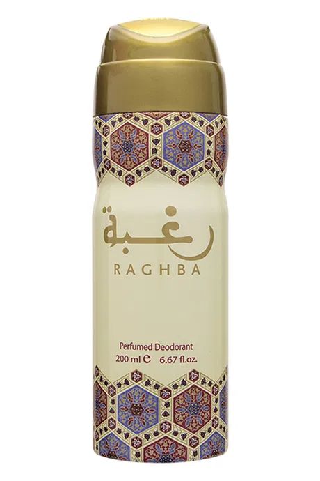 Lattafa Raghba Perfumed Deodorant For Men &amp; Women - 200ml