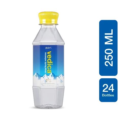 Bisleri Drinking Water  Vedica, 250Ml Bottle [Pack of 24]