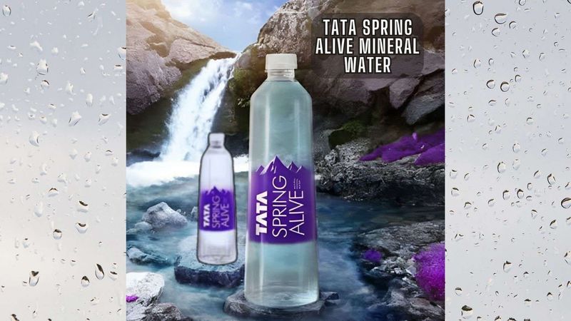 TATA SPRING ALIVE NATURAL MINERAL WATER 1L