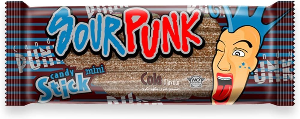 Sour Punk Candy Stick  Cola,Flavour 40g