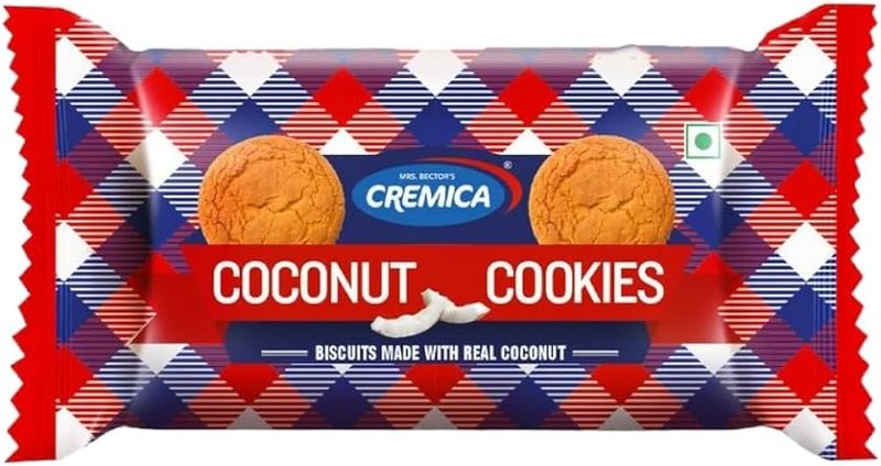 Cremica Coconut Cookies 72 gm (Pack Of 10 Pices)