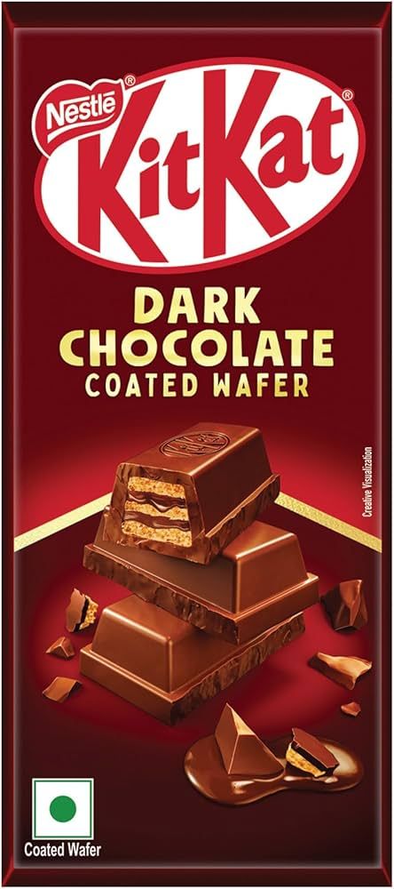 Nestlé Kitkat Dark Chocolate Coated Wafer, 150 gm