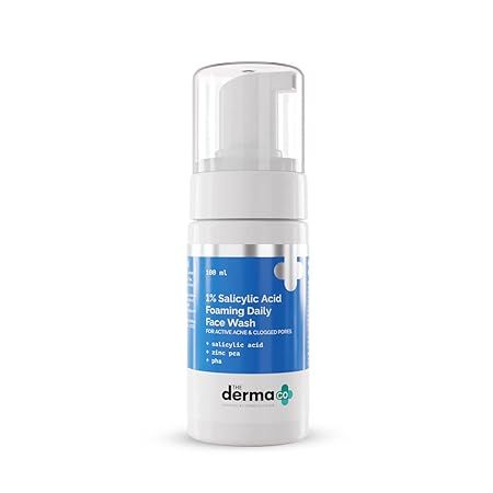 The Derma Co 1% Salicylic Acid Foaming Daily Face Wash - 100ml (349)