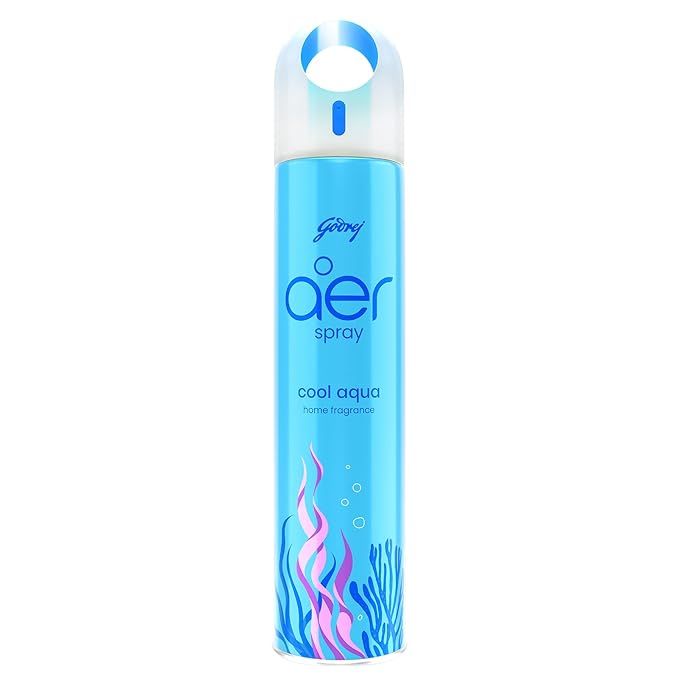 Godrej aer Spray, Cool Aqua, Home &amp; Office Air Freshener - 220ml