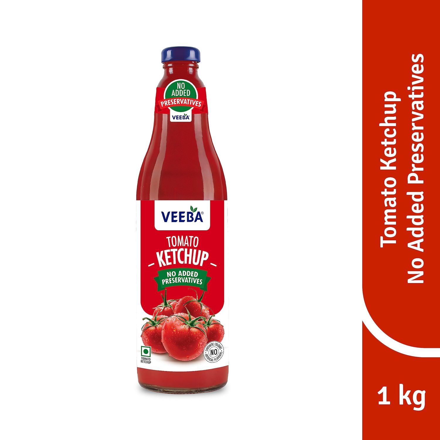 Veeba Tomato Ketchup( Bottel) No Added Preservatives 1kg
