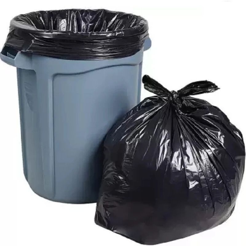 Garbage Bags with Handle, Size 20X30 (L) - 50pcs